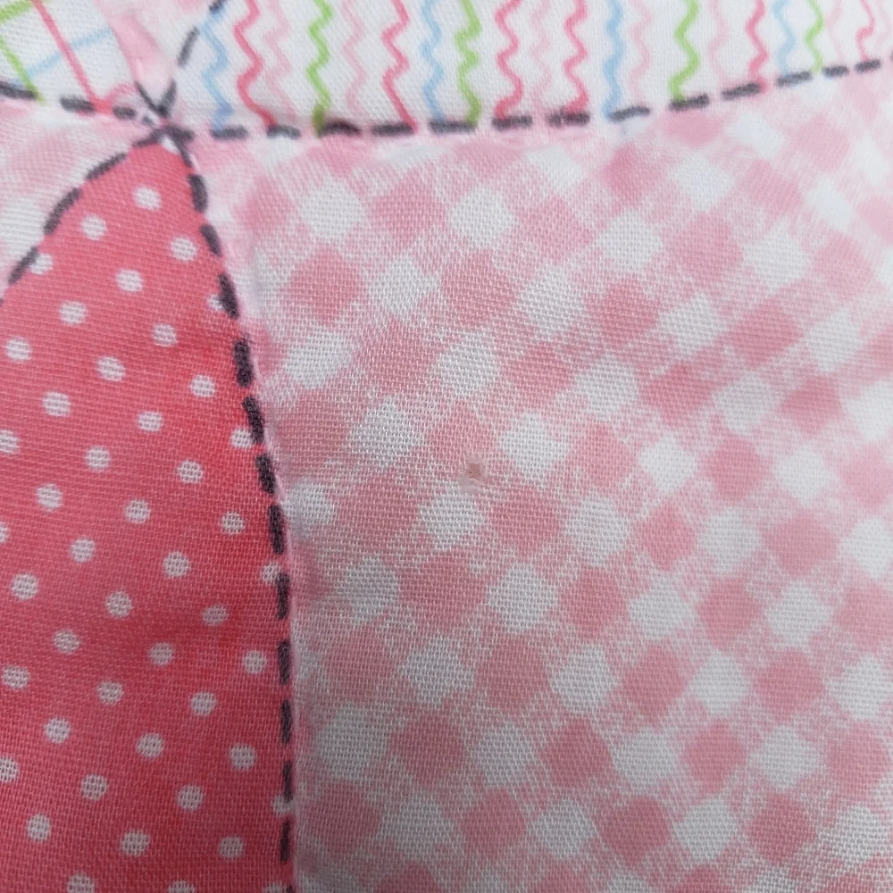 Handmade Baby Blanket / Quilt - Little Girl